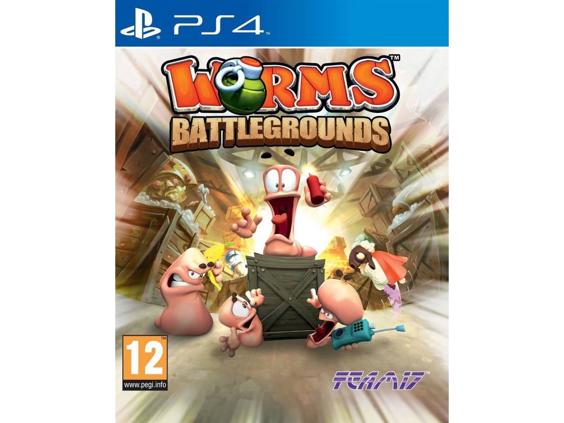 Jogo PS4 Worms Battlegrounds